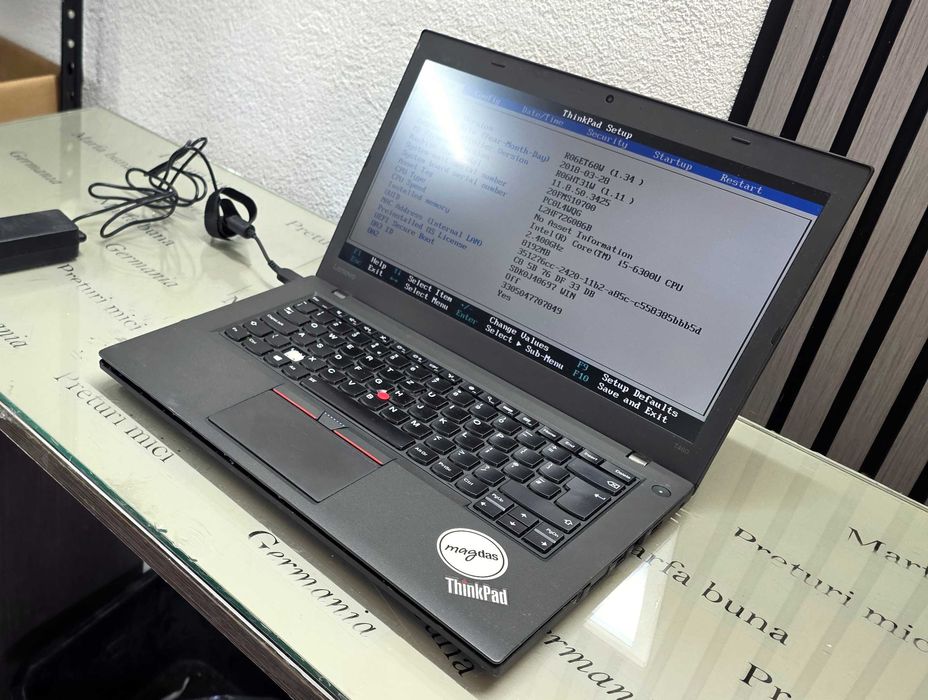 Laptop core i5 gen 6 - Lenovo T460 - functional perfect