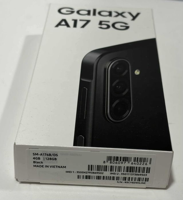 Samsung A17 5g 128/4gb Black с гаранция