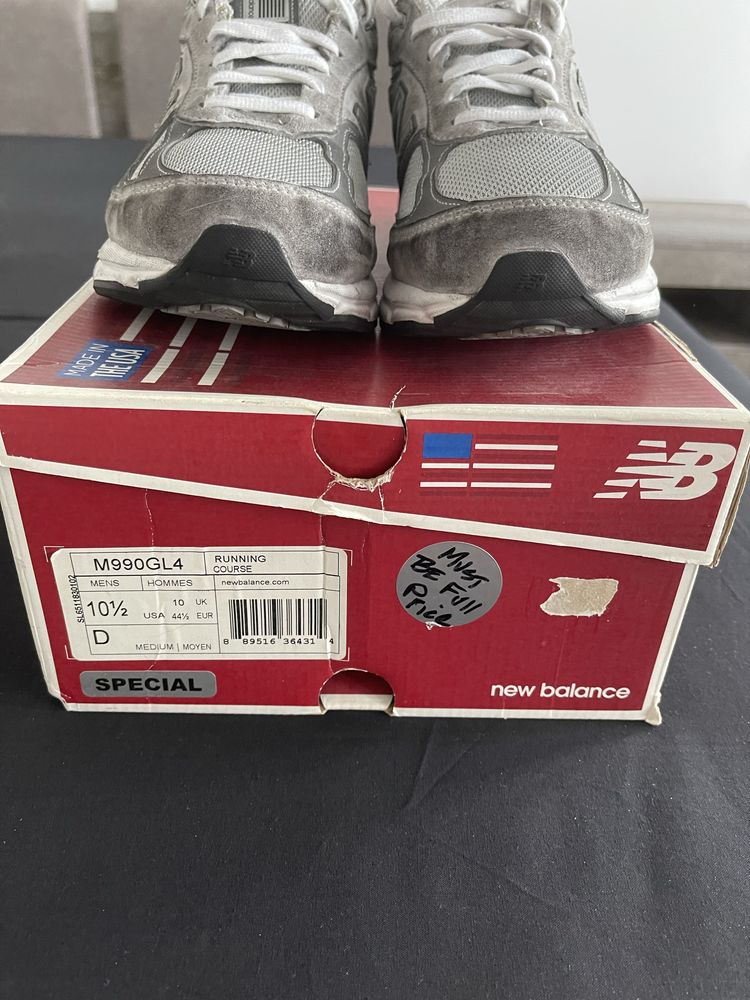 New Balance 990 v4 мъжки маратонки 44,5