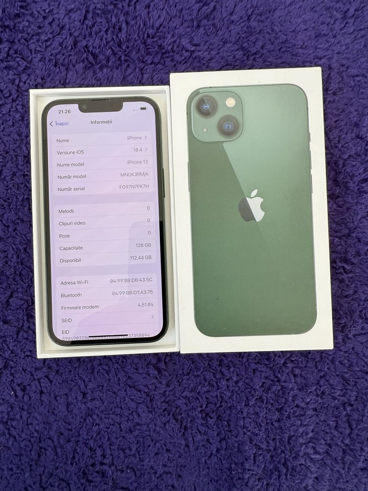 Vand Iphone 13 128gb