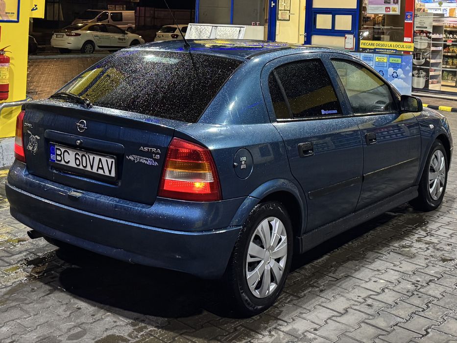 Opel Astra G 1.6i 8 valve Euro4 An 2002 Acte Fiscal la zii