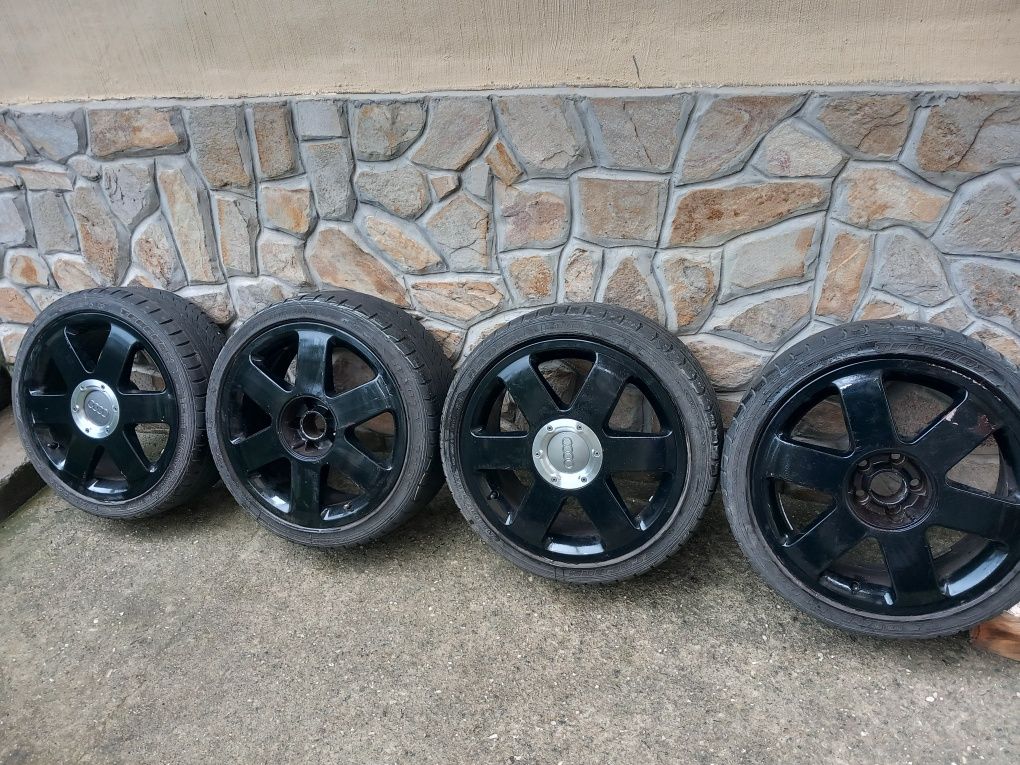 Оригинални Алум джанти 17цола за Audi A3.TT.5×100.ET.32.vw Golf.4.Bora