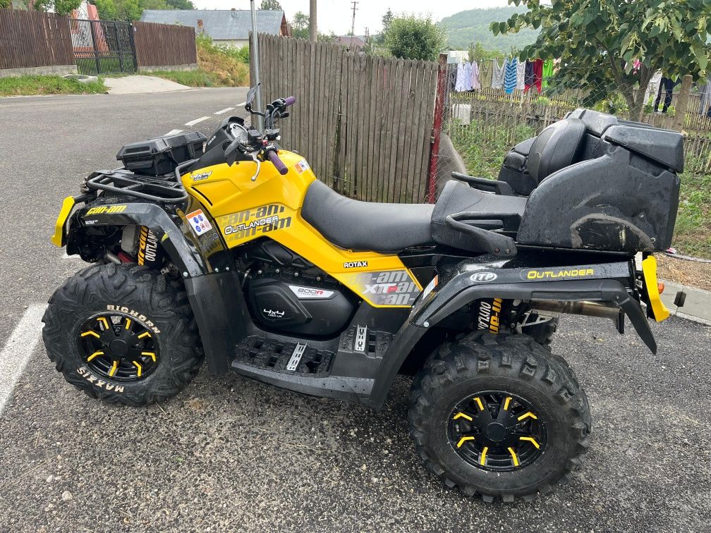 Ca-n am outlander max 800R /2012 înmatriculat servo 2 nivele
