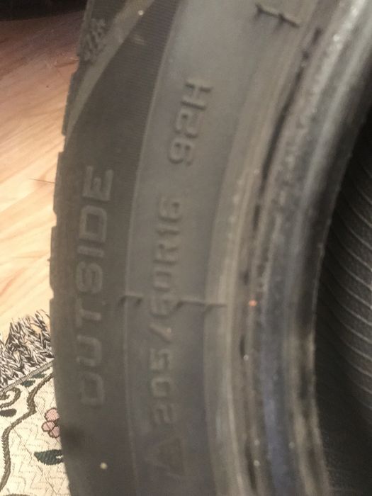 Зимние шины новые r16