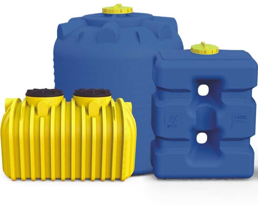 Пластиковые емкости от 300 до 25 000 л. Доставка по Казахстану