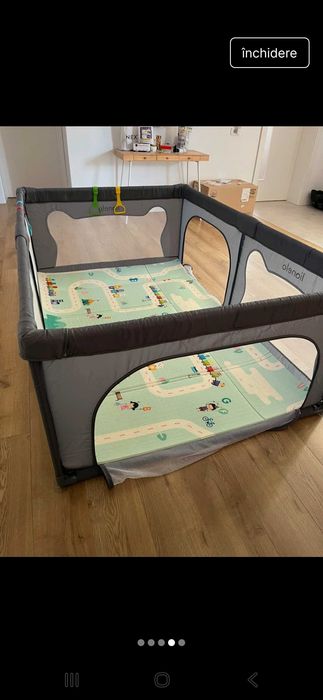 Tarc de joaca Lionelo Willow, 127 x 187 cm