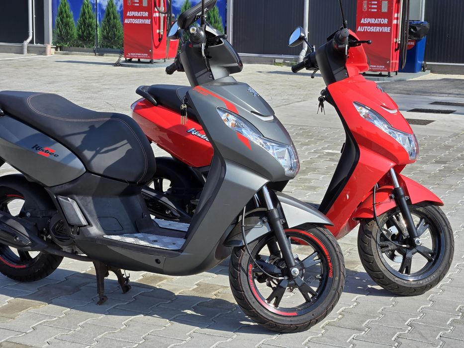 Scutere de inchiriat PEUGEOT Kisbee 50-60km/h de calitate (livrari)