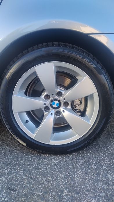 Jante BMW seria 1 3 5 + cauciucuri vara 225/50 R17 Pirelli