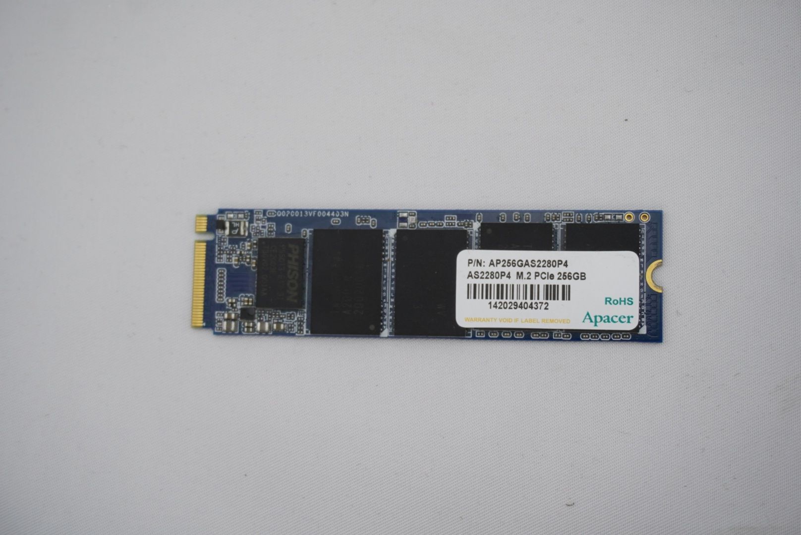 Ssd NVME 256gb (гб) Pci Express Apacer