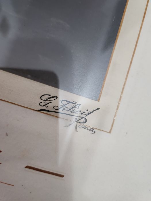 Tablou papa pius Xll din 1939 semnat