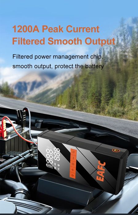 Стартиращо устройство, jump starter, компресор за гуми