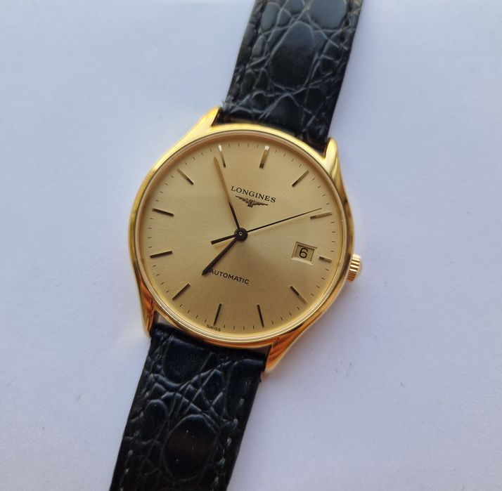 Ceas de mână bărbătesc automatic LONGINES gold plated