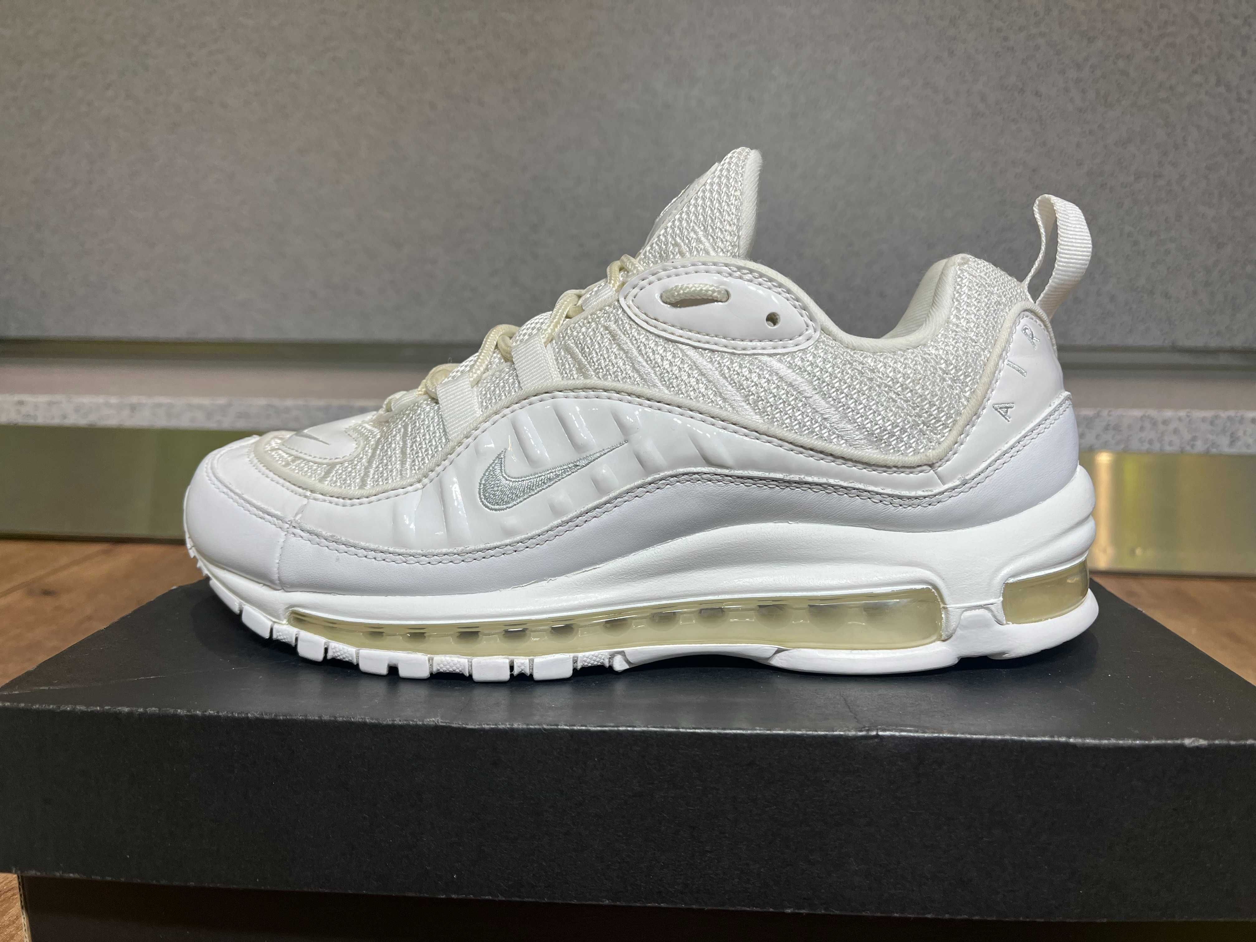 ОРИГИНАЛНИ *** Nike Air Max 98 White/Pure Platinum/Black