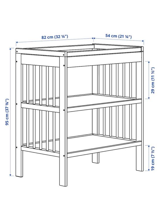 Masuta de infasat Gulliver Ikea