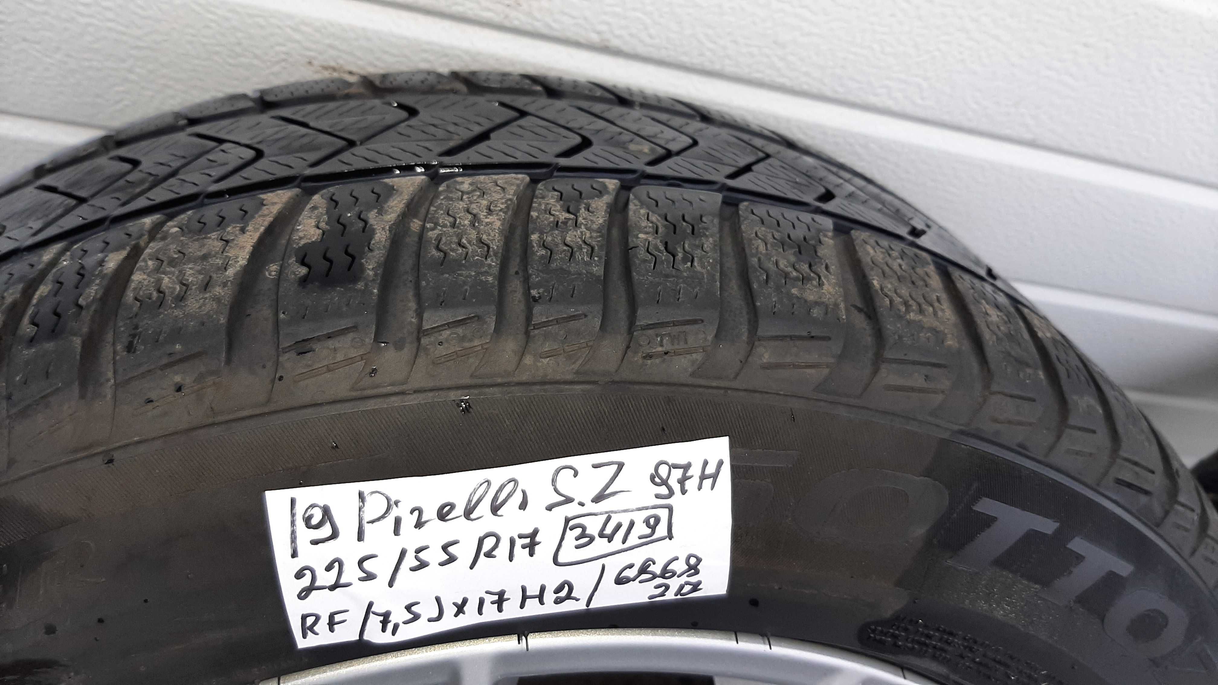 Set roti iarna Pirelli S.Z. 225/55 R17 97 H Run Flat