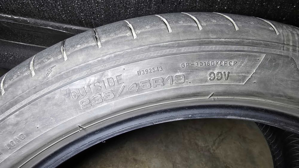 2 бр. Летни гуми DOT 4623 Goodyear Eagle F1 Asymmetric 6 - 235/45/19