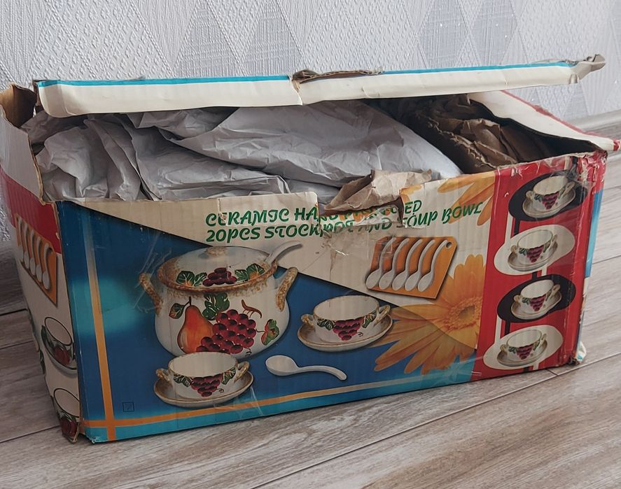 Новый керамический суповой набор