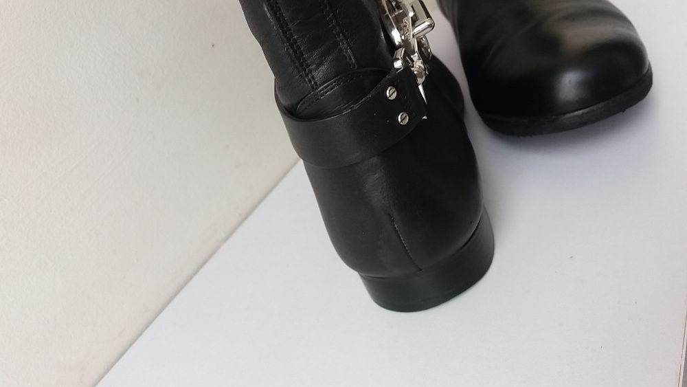 Rachel Zoe January Boots , естествена кожа ботуши, 38