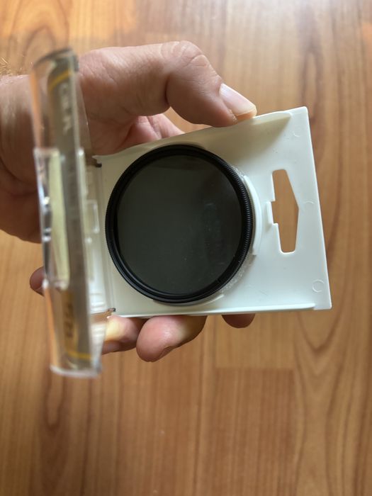 Vând pachet filtru de polarizare si filtru UV Slim 58mm