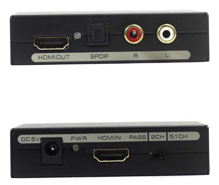 HDMI audio extractor сплитер SPDIF + стерео аудио