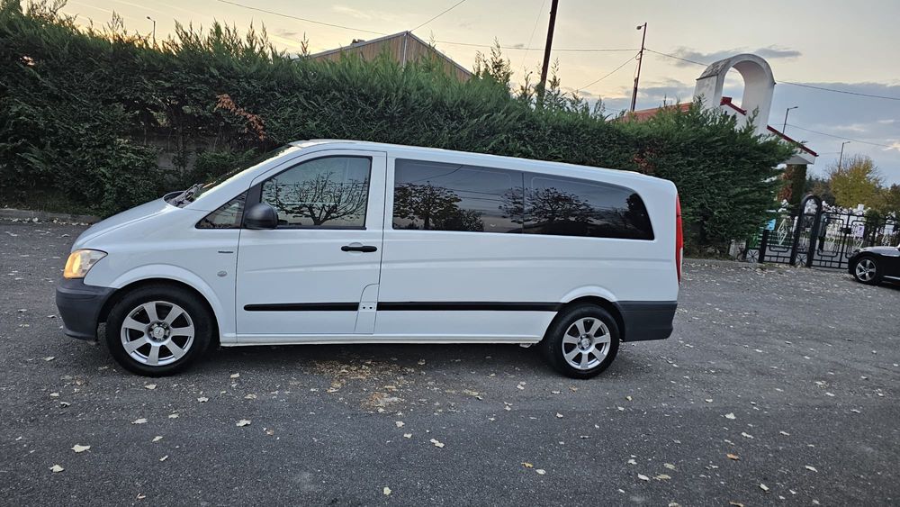 Mercedes vito 2011 Extra-Lung Euro 5 Clima fata-spate 9locuri