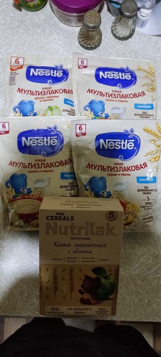 Детское питание. Каша
