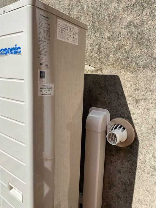 Pompa de caldura Panasonic 9kw + Boiler cu pompa de caldura integrata