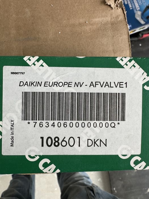 Vand 5 valve antiinghet Calefi,pentru Pompe caldura