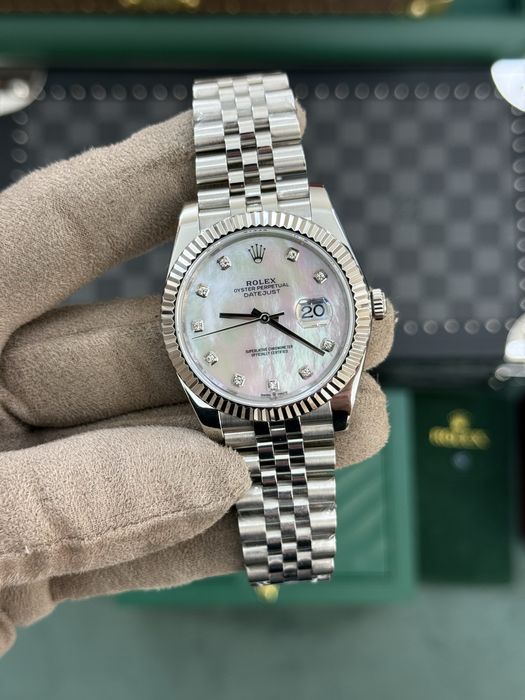 Rolex Date-Just 41mm Pearl Dial