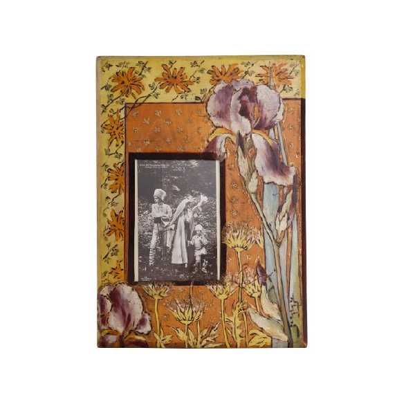 Fotografie principesa Maria, rama pictata si semnata Anna - UNICAT