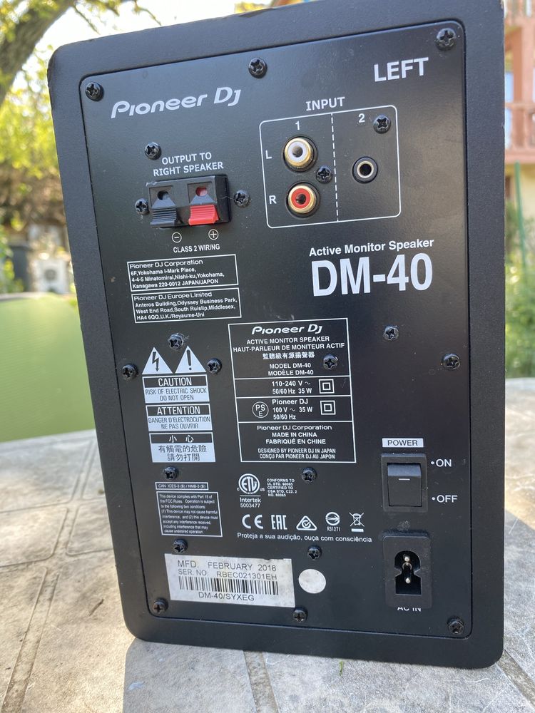 Boxe Pioner DM-40