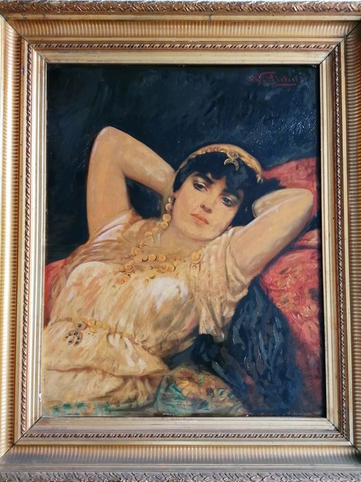 Tablou semnat indescifrabil