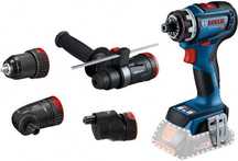 Акумулаторен винтоверт Bosch GSR 18V-90 FC с приставки