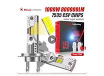 Becuri LED H7 PUTERE MARE  300W canbus  pret 100 lei set
