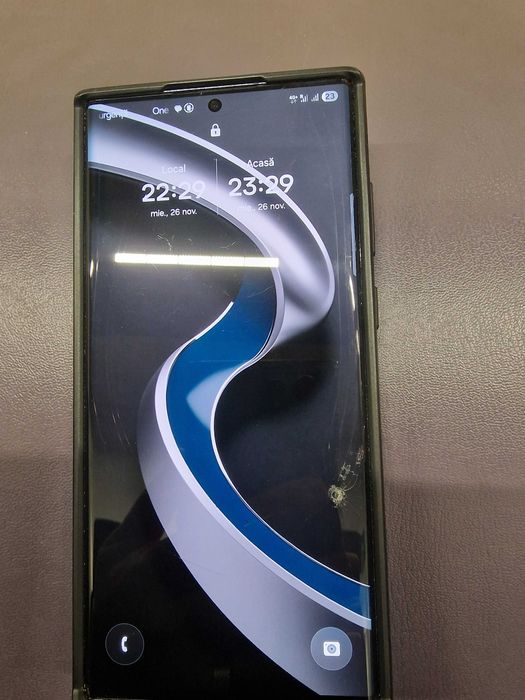 Samsung s22 ultra ecran fisurat