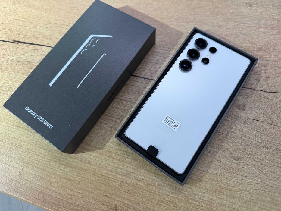 SAMSUNG Galaxy S25 Ultra 5G, 512Gb, Titanium Whitesilver | Buy-Back |