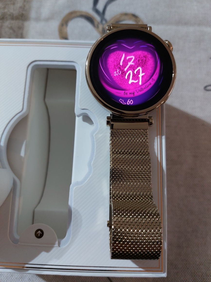 Huawei Watch GT4 41mm Female (Aurora-B19M)  + подарък (протектори)