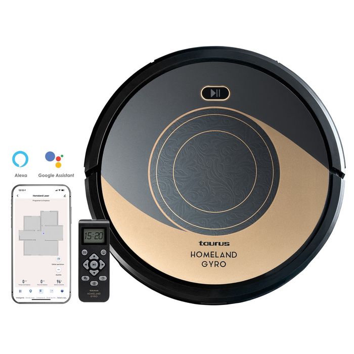 Прахосмукачка робот Taurus Homeland Gyro за сухо и мокро почистване