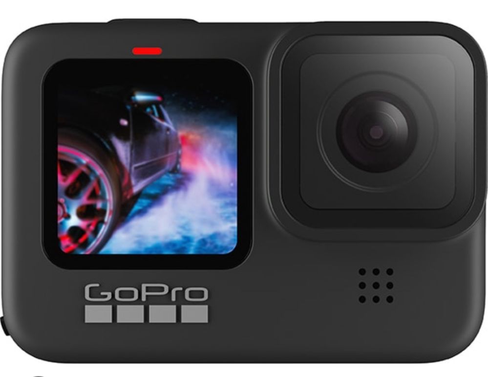 GoPro hero 9 cu Mediamod si Lavaliera