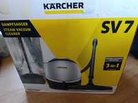 Karcher SV7  , 3 в 1: Почистване с пара, прахосмукачка и сушене!