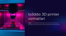 3D Pechat Plastmassadan, Kichik Hajmdagi Detallarni Ishlab Chiqish!