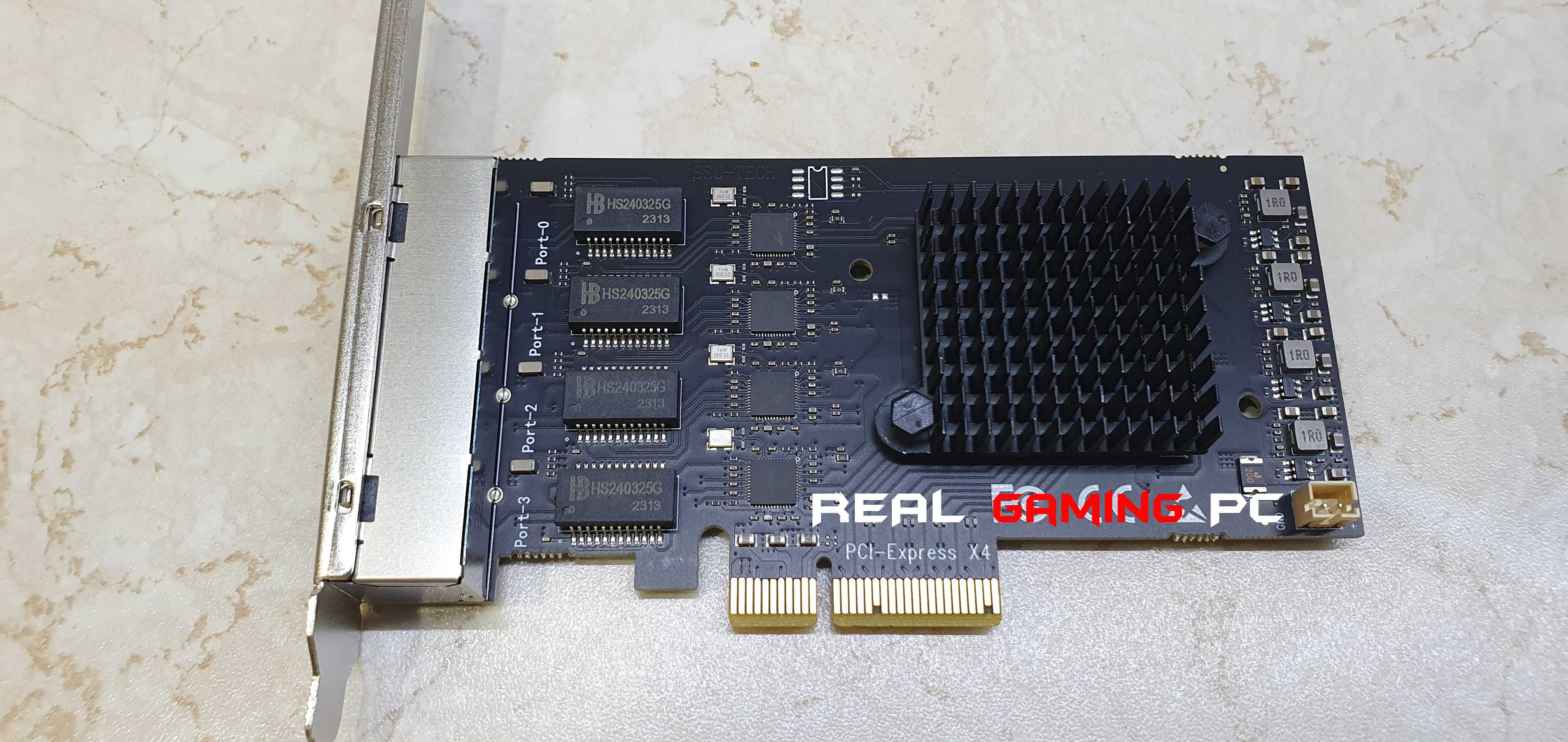 Realtek Lan 1x/2x/4x Card RJ45 PCIe 2,5G RTL8125BG Сетевая карта 2500