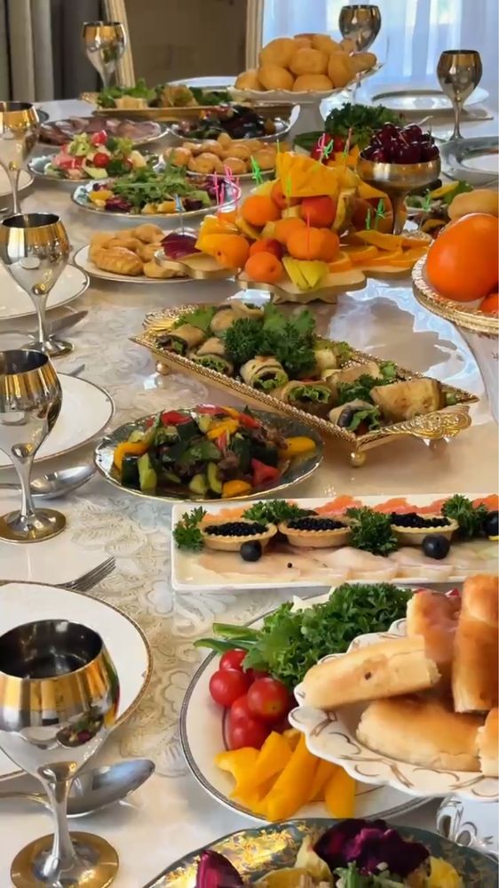 Кейтеринг. Кудайы тамак, Кудалык, Узату, Банкет.