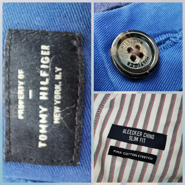 Pantaloni Tommy Hilfiger bleecker chino 38/32