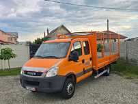 Iveco Daily 70C17 (4.35) Euro 5 Cutie Automata Clima Cabina Dubla 7 Locuri Doka Camioneta Basculanta Platforma Categoria C
