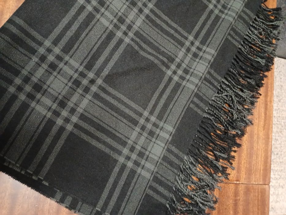 ШАЛ дамски, Каре черно  тип наметало