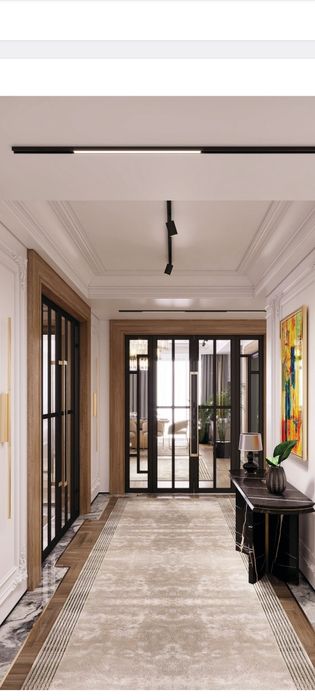 Зеркальная дверь/Дверь в гардеробную/ Межкомнатные раздвижные двери