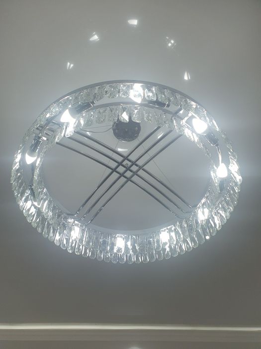 Установка люстр!!!