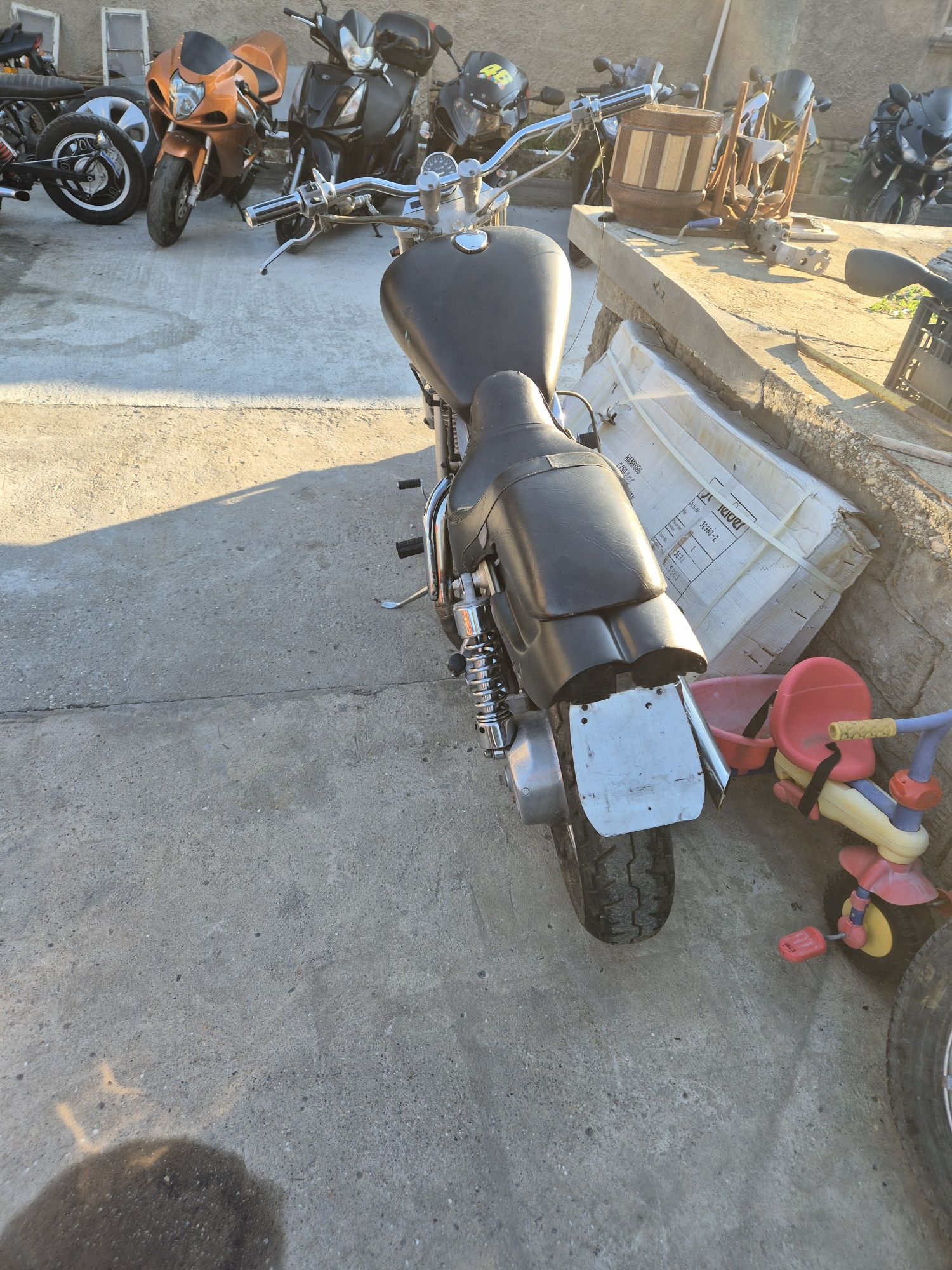 Kawasaki vulcan 1500 на части
