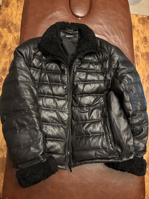 Куртка зимняя кожанная зимняя Vandini